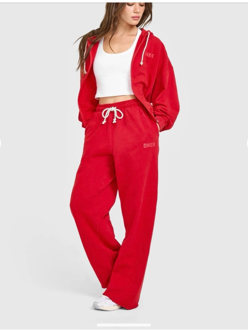 ONER ACTIVE RAW LOUNGE WIDE LEG JOGGERS
